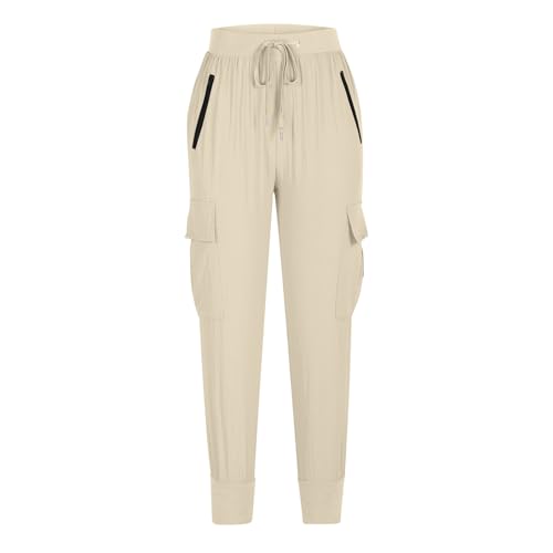 Calças femininas outono verão cargo esporte academia caminhada calça franzida perna reta calça femin