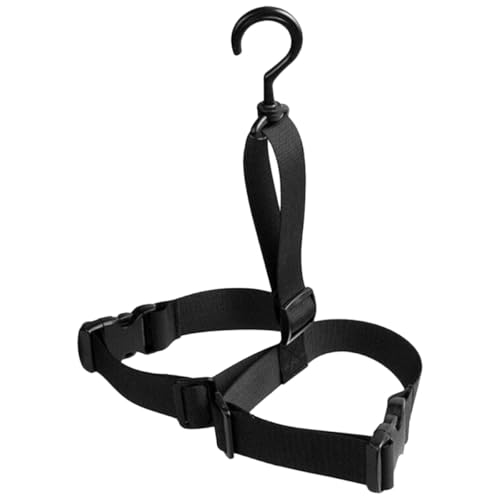 PERSELOSO Fishing Boot Hanger Adjustable Nylon Strap Black for Waders