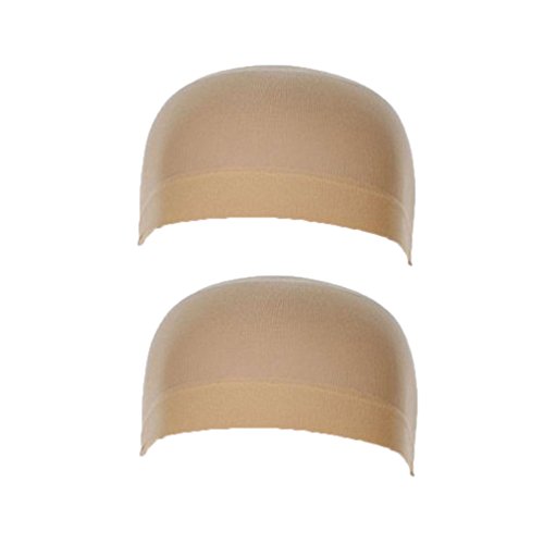 [Rise World Wig] ウィッグネット ウィッグキャップ 専用ネット ヘアネット 2pcs(肌の色)の商品画像（Amazon）
