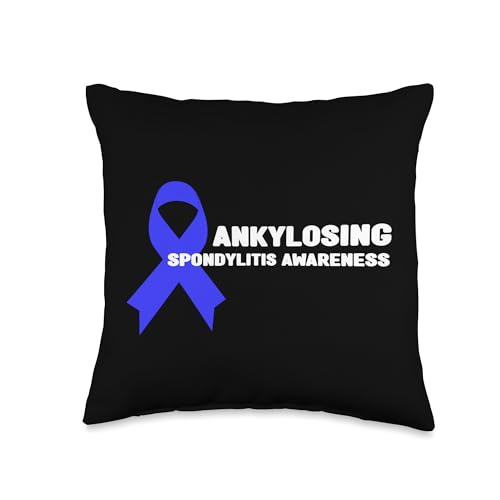 Ankylosing Spondylitis Awareness Throw Pillow
