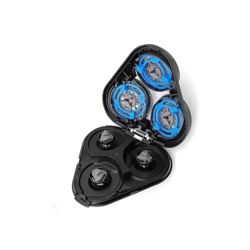 Cabezales De Repuesto SH60, Compatibles Con Afeitadoras Philips, Series 6000 Y 5000, S6540 Y S6840, For Uso En Seco Y Húmedo.(2pcs)