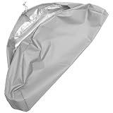 Operitacx Schutzhülle aus Oxford Gewebe mit Verstellbarem Kordelzug Wiederverwendbare Abdeckung für Mülltonnen und Fässer im Außenbereich