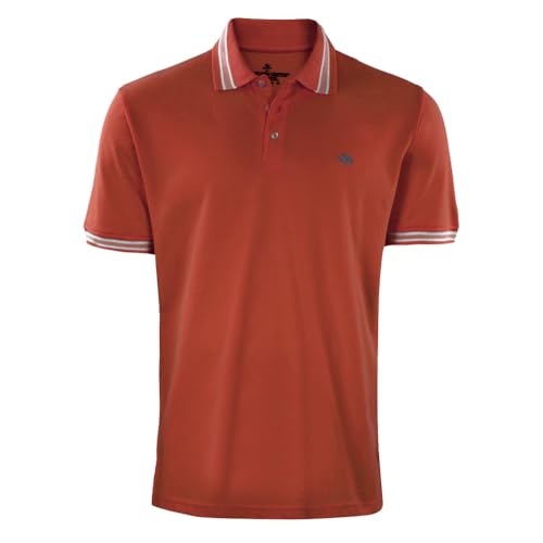 ACTIV EMB CASUAL POLO,Melon,XL