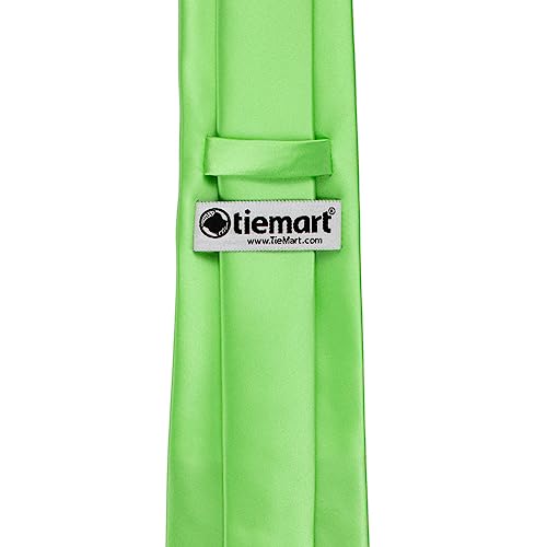Image of tiemart Premium Solid Color Necktie