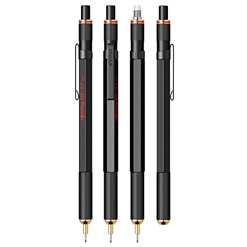 Rotring 800 Mechanical Pencil 0.7Mm Black #TOP2