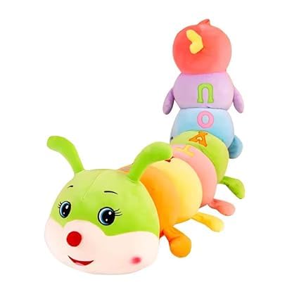 Image of RVA Soft Stuffed Cute Plush Soft Toys for Girls Kids Playing Home Decoration (Caterrpillar-65cm)