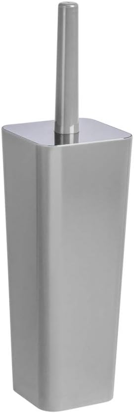 WENKO Candy Closed Toilet Brush and Holder, 10 x 10 x 38.5 cm, Petrol