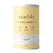 Produktbild marble® Collagen Pulver 450 g - Collagenpeptide - 60 Tage risikofrei testen - Aminosäuren Komplex hochdosiert - Kollagenpulver in Pappdose ohne Plastiklöffel  Vanilla