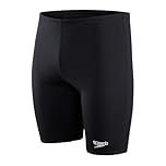 Speedo Men's Eco Endurance + Jammer Swimming Trunks | Chlorine Resistance | Recycled Fabric | Comfort Fit | Swim Training | Fitness Swimwear Black
