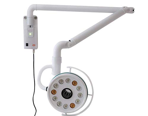 EustomA 36W Wall Hanging LED Oral Exam Light Shadowless Lamp 180 Rotation Cold Light KD-2012B-1 by EustomA - Image 2