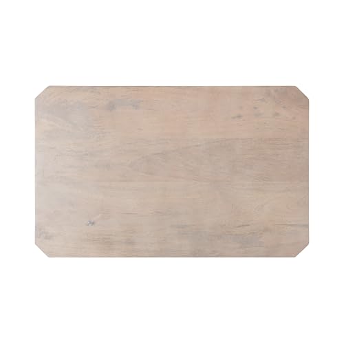 Kate and Laurel Talcott Modern Rectangle Wood Side Table, 22 x 14 x 26, Light Natural Wood, Transitional Decorative Two-Tier End Table for Use as a Bedroom Nightstand or Living Room Accent by Kate and Laurel - Image 4