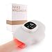 red mito Handmassagegerät, Hand Massagegerät mit 3D-Luftkompression Lichttherapie und Thermotherapie für Arthritis & Karpaltunnelsyndrom, Wireless Elektrisch Finger Massagegerät für Handkrankheiten
