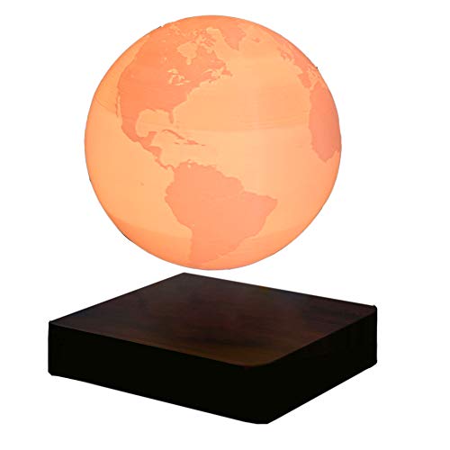 ACEDOAMARE Night Light Moon Light Magnetic Floating Planet Lamp Interior 3D Print LED Bedside Nursing Creative Gift Table Lamp (18cm Earth)