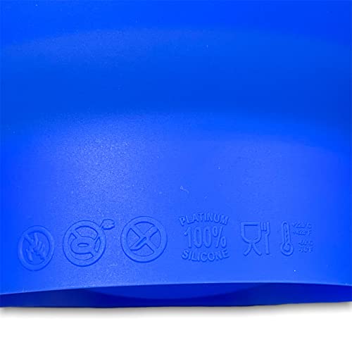 Amaazing Pop Silicone Popcorn Popper Bowl- Microwaveable-Collapsible Design- Non-Toxic And Bpa Free- Heat Resistant Material- Built In Handles- Environmentally Friendly- Dishwasher Safe- Easy Storage (Blue) #TOP4