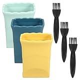 Supvox Multifunktionaler Obst und Bananenschneider aus Edelstahl mit Rostfreien Klingen Praktischem Bürstenzubehör für Küche Stilvolles Farbdesign 1 Satz