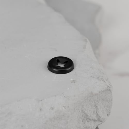 Briny River 100 Stück 2 Mm 4-Zähne Unterlegscheiben Aufsteckclips 8 Mm Außendurchmesser Federstahl für 2 Mm Welle