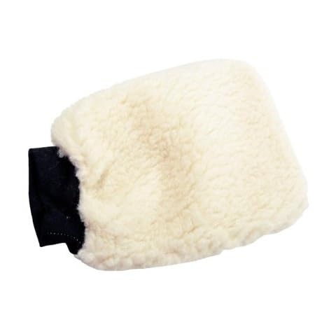 Luva para Lavagem Automotiva – Macia e Confortável para Lavar o Carro | Limpeza de Veículos, Interior em Tecido Preto, Macia e Absorvente, Fácil de Usar, Proteção para a Mão