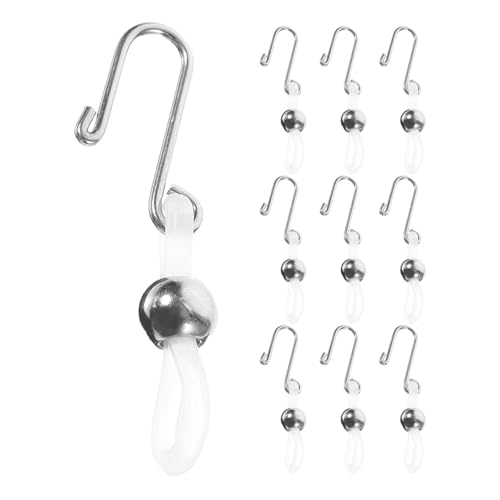 Hohopeti 12 Piezas Unidades de Clips Antideslizantes para Cremallera de Jeans Cierres Resistentes para Evitar Apertura Accidental Fáciles de Instalar sin Costura Seguros para Pantalones y