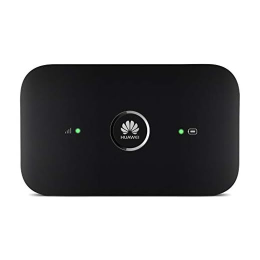 Huawei E5573Cs-322 – Wi-Fi móvil (150Mbps de velocidad de descarga, Wi-Fi Hotspot/router de bajo consumo energético, ranura de tarjeta SIM, hasta un máximo de 10 usuarios, 1 usuario vía USB), negro