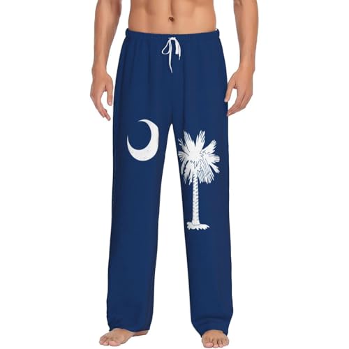 Pantalon de pyjama en polaire avec poches homme Caroline du Sud chaud