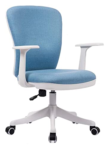 Chaise de bureau ergonomique grise LiChA en maille pivotante pour ordinateur