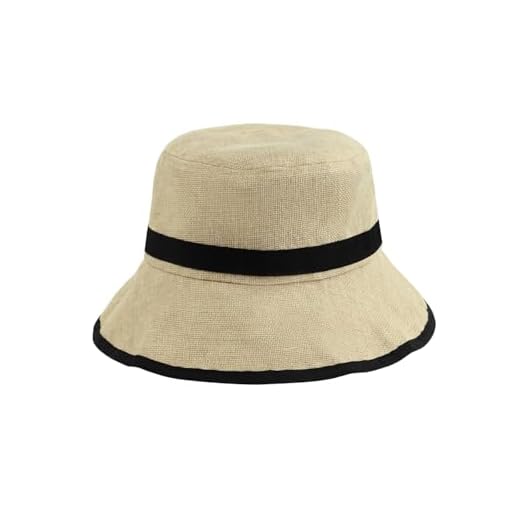 Zylioo L/XL/XXL Bucket Hats for Big Heads,Faux Linen Summer Sun Hats, Sun Protection Travel Fishing Hats Beige