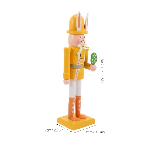 Casse-Noisette Lapin de Pâques pour décoration de table rustique - 3