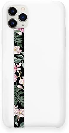 Phone Loops: Non-Elastic Phone Grip, Phone Strap, Phone Holder for Hand - Small, Light and Discreet Phone Loop Cell Phone Holder for Hand - Phone Finger Holder (Bloom)