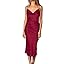 Midi-wine Red
