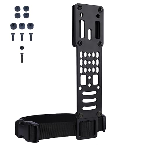 Drop Leg Holster Adapter Mount for QLS Kit, Modular Holster Adapter with Adjustable Leg Strap for Police and Airsoft Gear