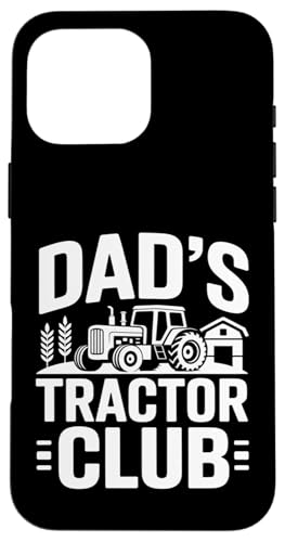 Dads Tractor Club Farmer ���̓� �g���N�^�[ �X�}�z�P�[�X iPhone 16 Pro Max �p