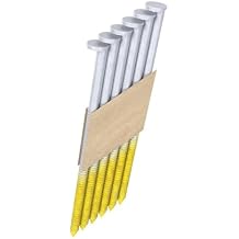 Grip-Rite GRP10RHGH1 3" x .120", 30-Degree Paper Collated, Round Head Framing Nail, Ring Shank, Galvanized, 1M Tub 1000 Count