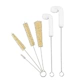 OLEQE Juego de cepillos de Tubo de Nailon, Cepillo para Pajitas, para Limpiar...
