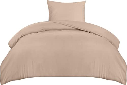 Utopia Bedding King Size Duvet Cover - Soft Microfibre Duvet Cover Set with Pillow cases - Bedding Quilt Cover Set (White)
