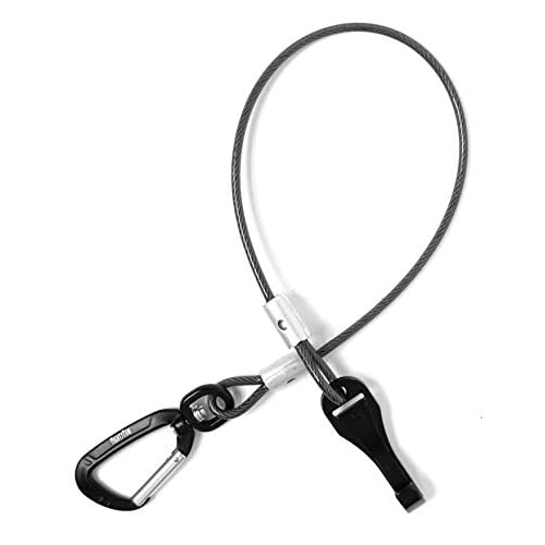 Mighty Paw Dog Seat Belt - Chew-Proof Metal Safety Restraint - Steel Braided Vehicle Tether - Rock Climbers Carabiner Included - Pet Car Leash Seat Be