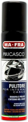 Ma-Fra Pulicasco, Spray Limpiador de Interiores de Cascos, Disuelve Los Malos Olores e Higieniza Las Tapicerías, no Deja Marcas, 150 ml