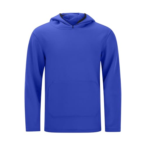 Men's Fleece Hoodie with Mask Built in Gaiter Tactical Fishing Sweatshirt Hip Hop High Street Half Zip Autumn Winter Top2