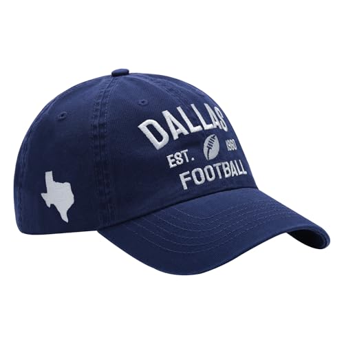 Vintage Hats for Men Women Adjustable Embroidered City Hat Cotton Baseball Cap Gifts for Football Dallas Hat