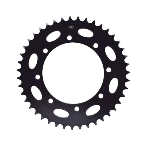 Pignon arrière 520 usiné 43 dents de haute précision pour KLX650R