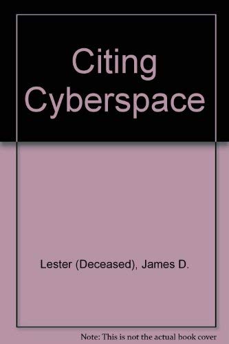 Citing Cyberspace 0321078829 Book Cover