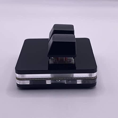 BTXETUEL NONO OSU 키패드 2키 레드 축 게이밍 USB 키보드, 핫스왑 기계식 키보드, 매크로 및 리듬 게임용 미니 메카니카 RGB 키패드. — 사진 7