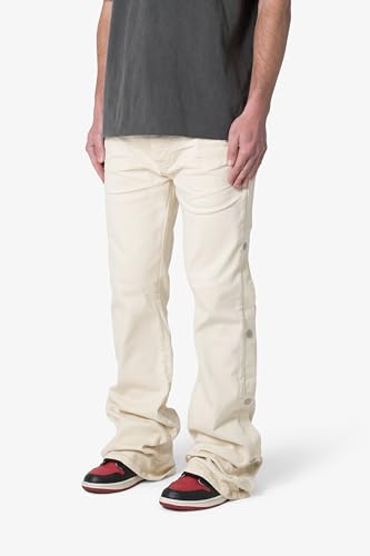 mnml Men's Snap Baggy Flare Denim4