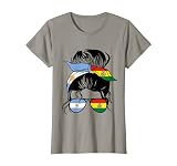 Half Argentinian half Bolivian Argentina and Bolivia Roots T-Shirt