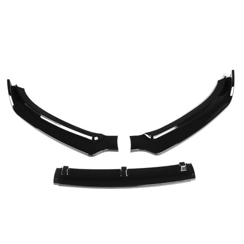 Séparateur de pare-chocs avant pour Audi A4 B8.5 2013-2016 garnitures couteau à vent noir