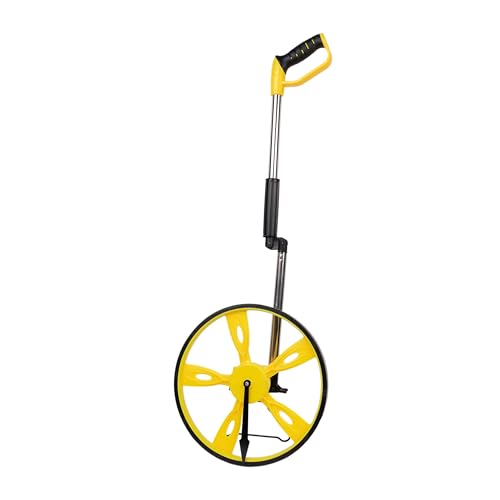 HFS(R) 距離測定器 ロードメジャー ウォーキングメジャー ロードカウンター 土地 建築 大工 折り畳み可能 機械式 99999.9m スタンド付き 収納袋付き