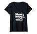 Mujer Futuro Médico Médico De Cabecera Md Estudiante Doctor Camiseta Cuello V