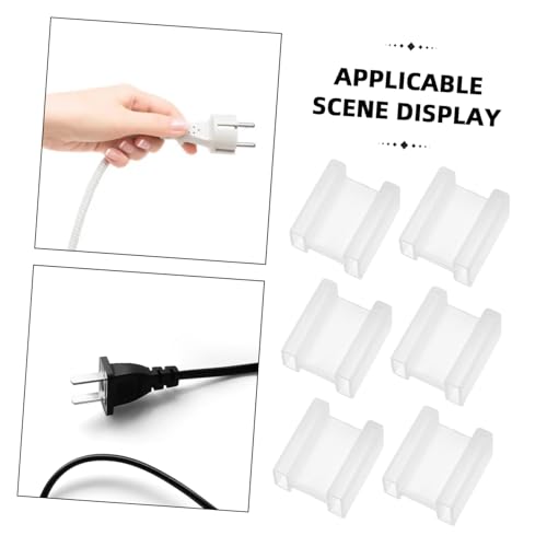 SOLUSTRE Power Plug Covers 100 Pack Electrical Outlet Cap Socket Protector Plug Foot Protector Water Resistant Easy Install for Home Office Garage - Thumbnail 3