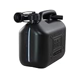 ProCar Benzinkanister 5 Liter Schwarz - UN- Zulassung Kunststoff...