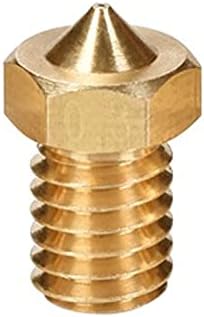 review WANGYOUCAO 3D Printer Parts Brass Nozzle for 3D V5 V6 J-Head 1.75mm 3mm Filament Extruder 0.2 0.3 0.4 0.5 0.6 0.8 1mm for Heat Break 3D Printing Accessories (Color : 1PC, Size : 3.0 0.5)