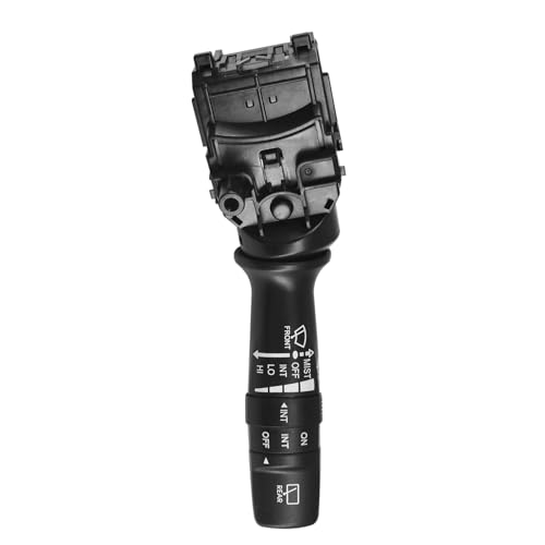 Windshield Wiper Switch with Rear Control Compatible with Kia Soul 2010-2013, Forte Koup Sportage 2011-2013, Hyundai Accent 2015-2017, Tucson 2010-2017 Washer Switch Assembly Replaces 9320-2K050
